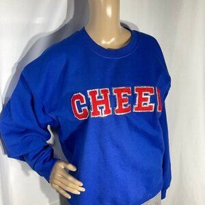 Cheer Sz L Gildan Sweatshirt Heavy Blend